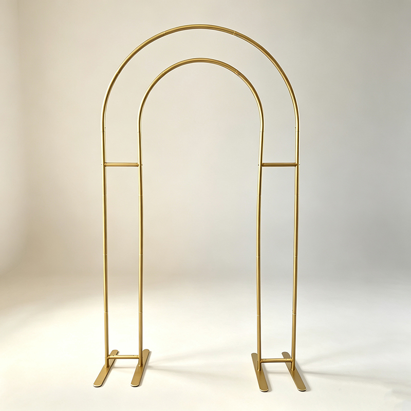 Wedding Balloon Arch - Open Arch Backdrop Stand, Double Arch