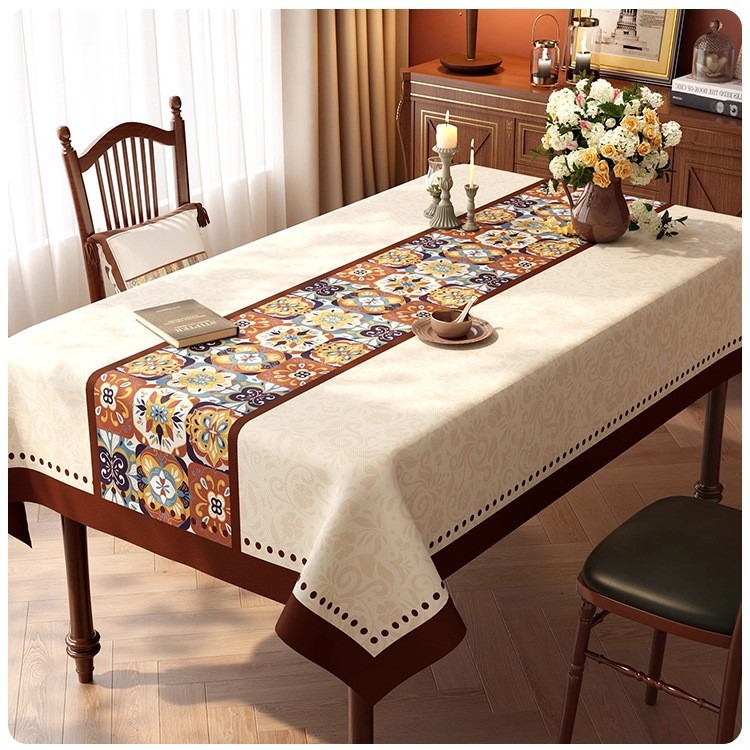 Wedding Sutra - Bohemian Mandala Pattern Tablecloth Retro Ethnic