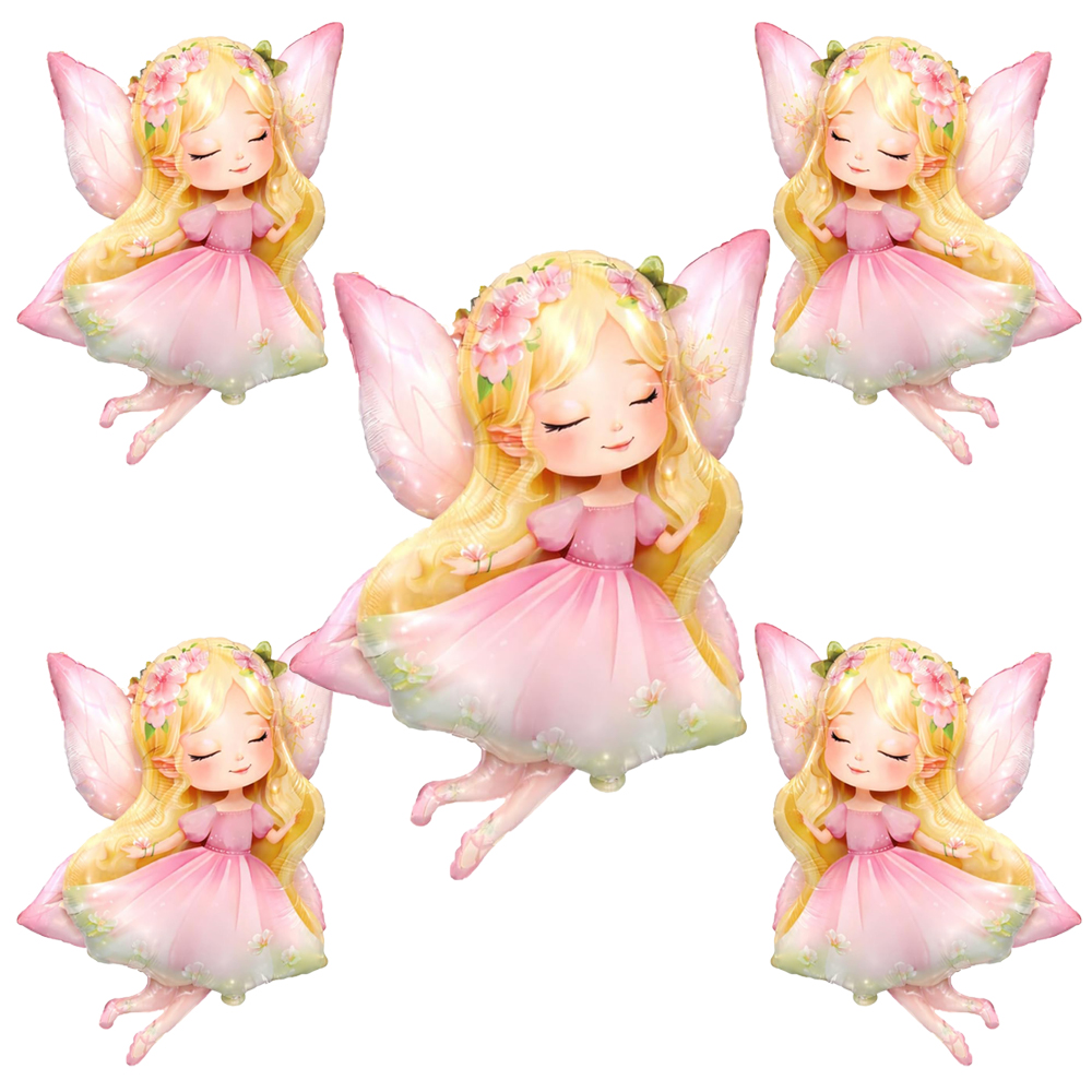 Wedding Balloon Arch - Pink Fairy Foil Balloon Girls Birthday