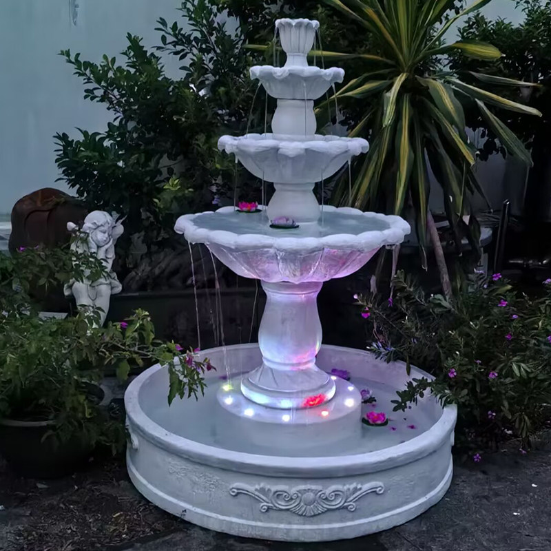 European style three-story wed - Wedding Fountain review and price
