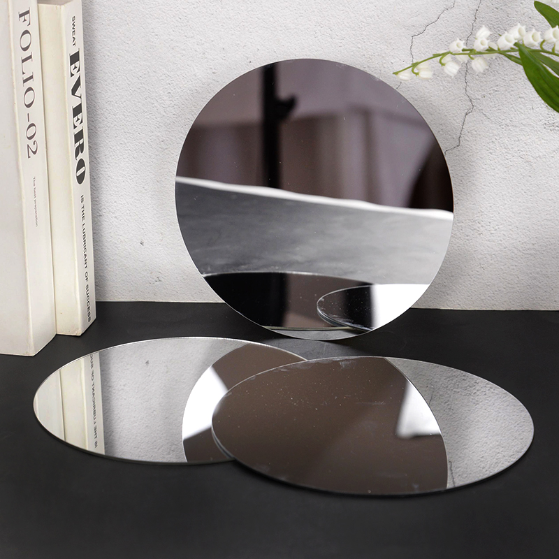 20cm Round Mirror Glass Tray   - Unity Candle Set review and price