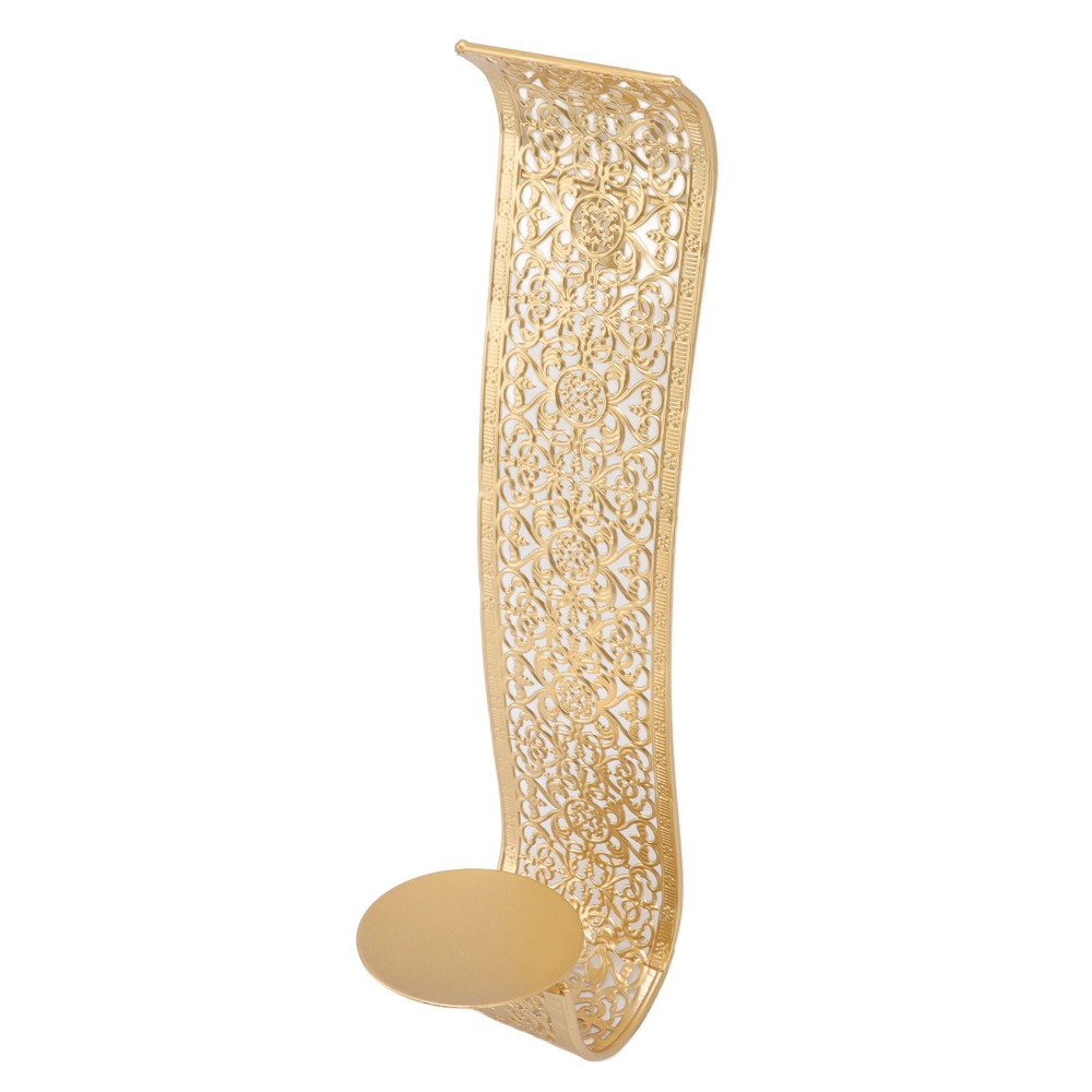 Iron Wall Candle Holder 15.16x - Wedding Solution review and price