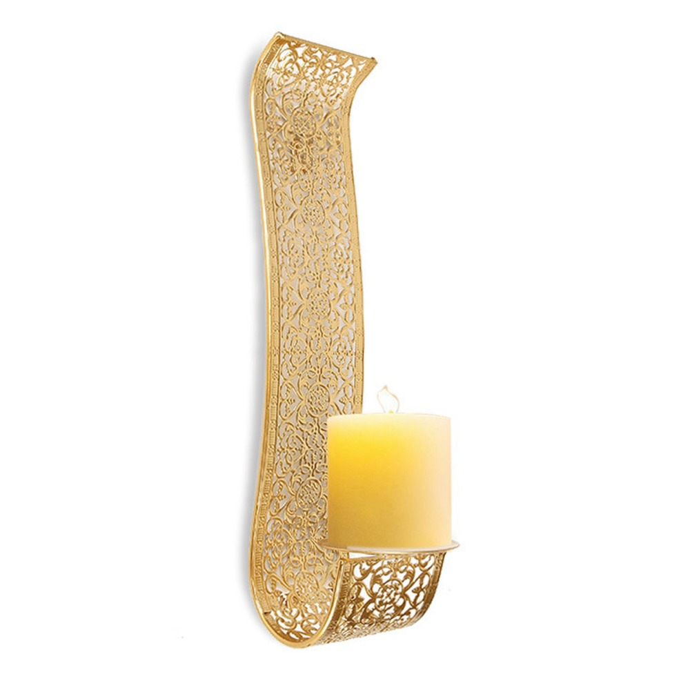 Iron Wall Candle Holder 15.16x - Wedding Solution review and price