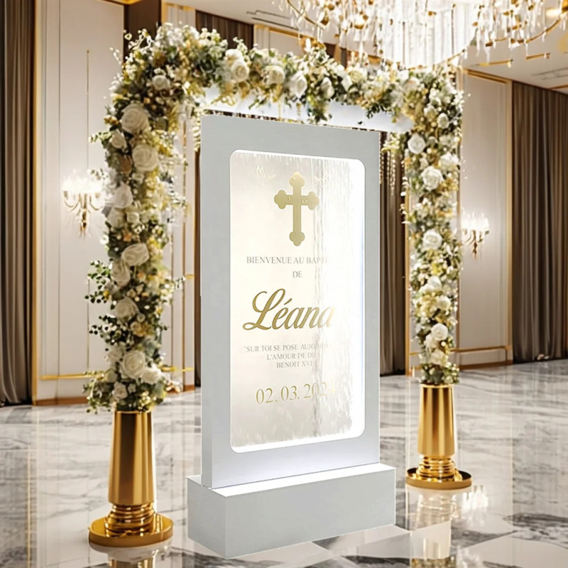 custom.Custom Glass Waterfall  - Wedding Fountain review and price