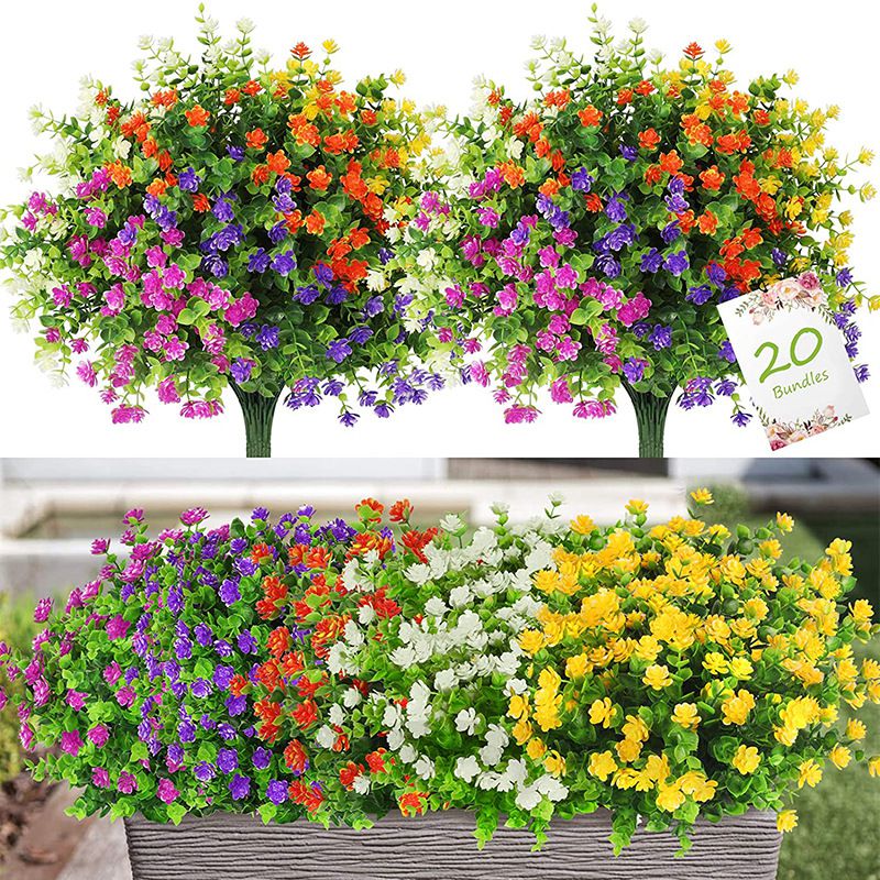 3/6pcs Artificial Plant Flower - Flower Girl Basket review and price