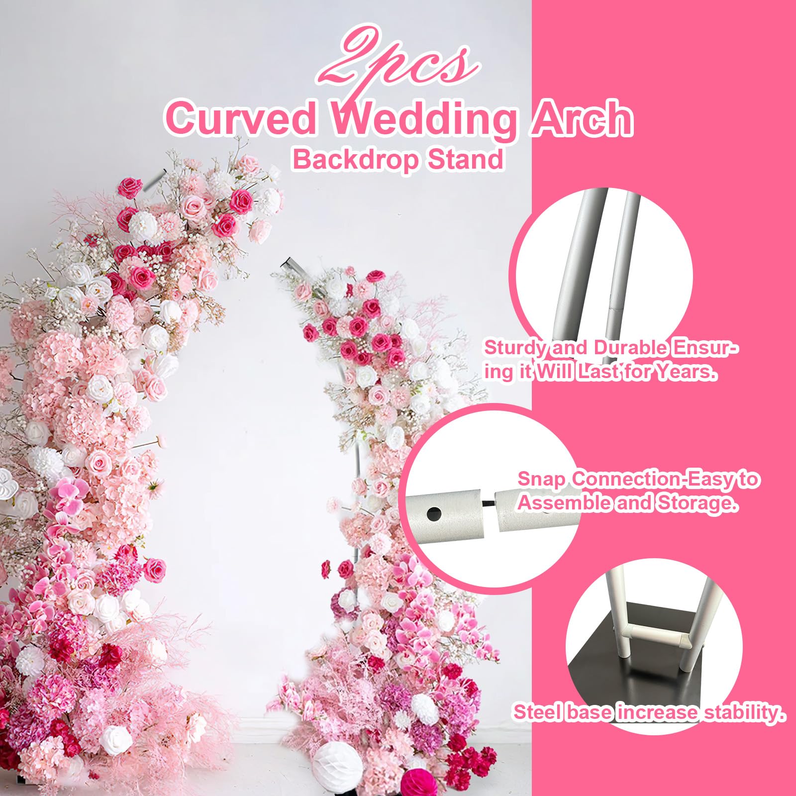 Half Arch Balloon Stand, Flowe - Wedding Balloon Arch review and price