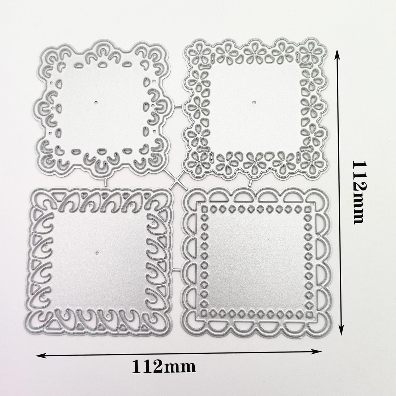 Silver Gray Metal Cutting Mold - Wedding Sutra review and price