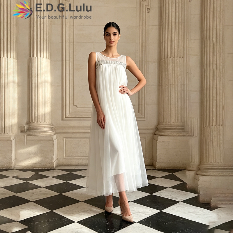 EDGLuLu High Quality O Neck Na - Wedding Lulu review and price