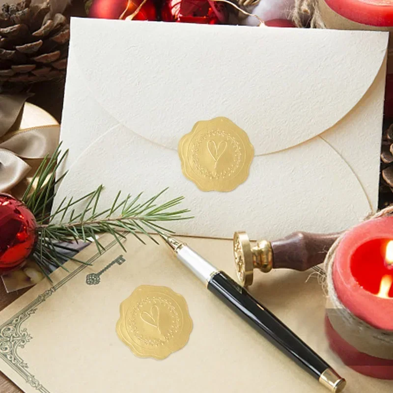 25/100Pcs Gold Embossed Heart  - Wedding Sutra review and price