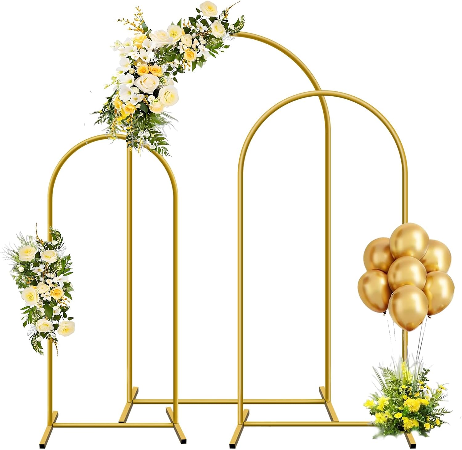 1pc Gold Metal Arch Backdrop S - Wedding Balloon Arch review and price