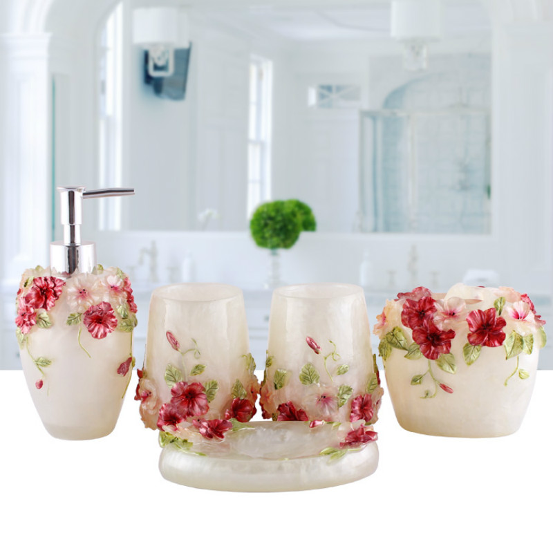 European Style Emboss Resin Ba - Wedding Bathroom Supply Kit review and price