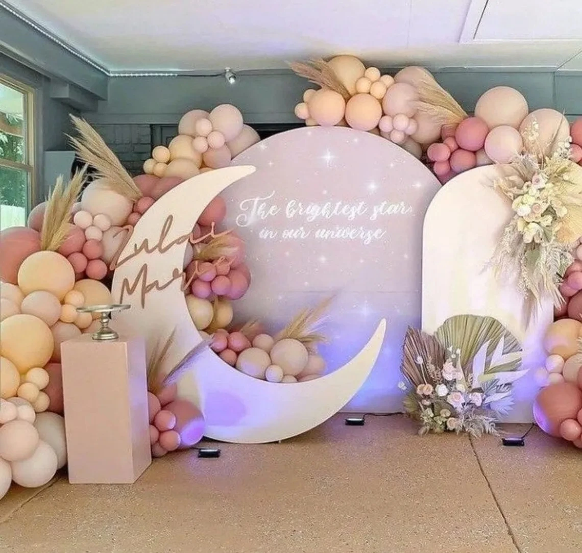 4pcs Custom Arched Frame and C - Wedding Balloon Arch review and price