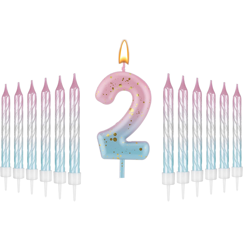 Digital Birthday Candles Pink  - Unity Candle Set review and price