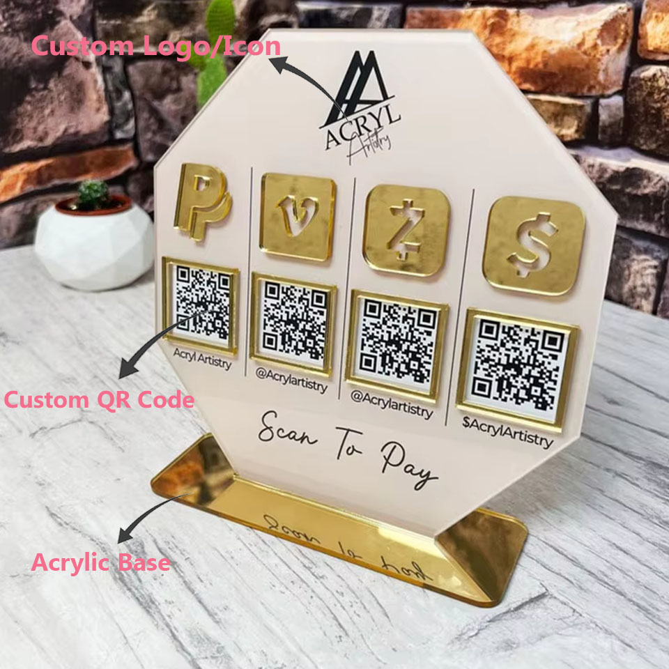 Personalized QR Code Acrylic S - Wedding Solution review and price