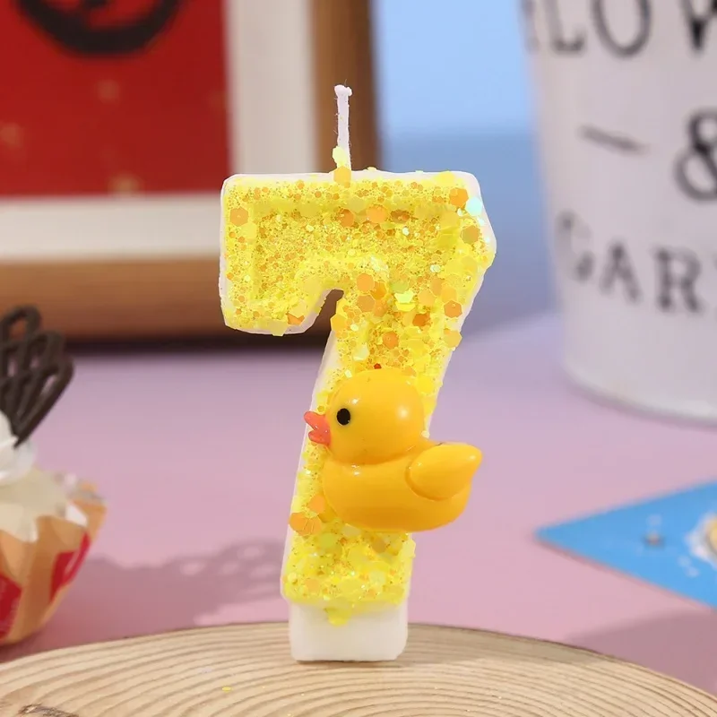 3D Mini Yellow Ducks Theme  Ca - Unity Candle Set review and price