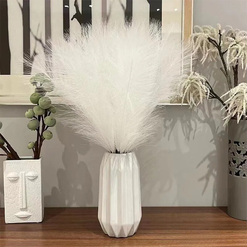 10PCS Artificial Pompous Grass - Flower Girl Basket review and price