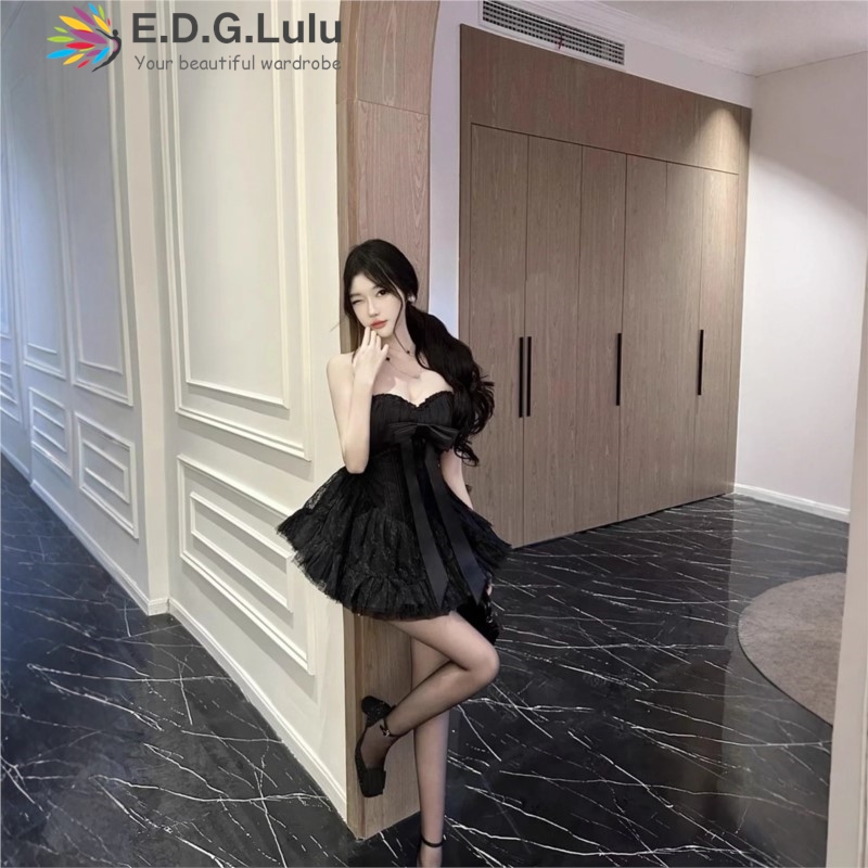 EDGLuLu Strapless Bow Elegant  - Wedding Lulu review and price